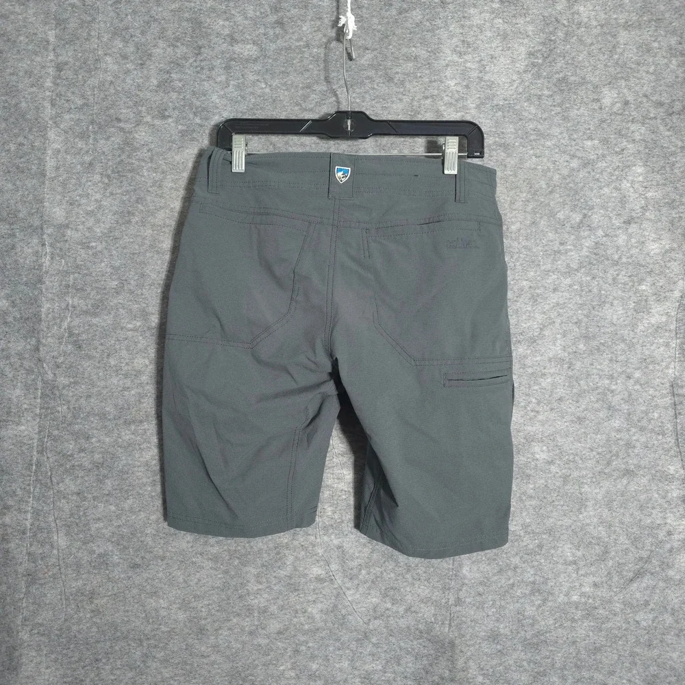 KUHL Renegade Shorts Mens 30 Gray Ripstop Hiking Technical Outdoor Active 10in